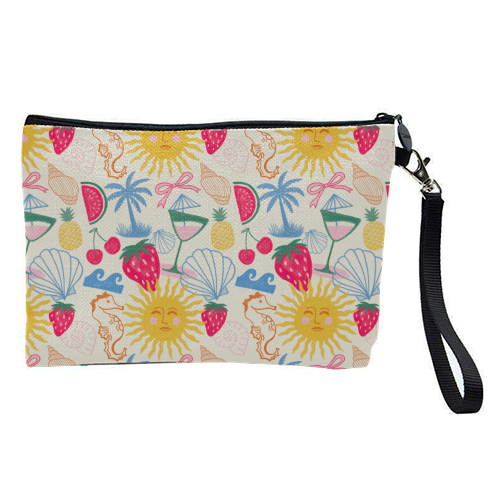 Summer Coastal - pretty makeup bag by The Boy and the Bear