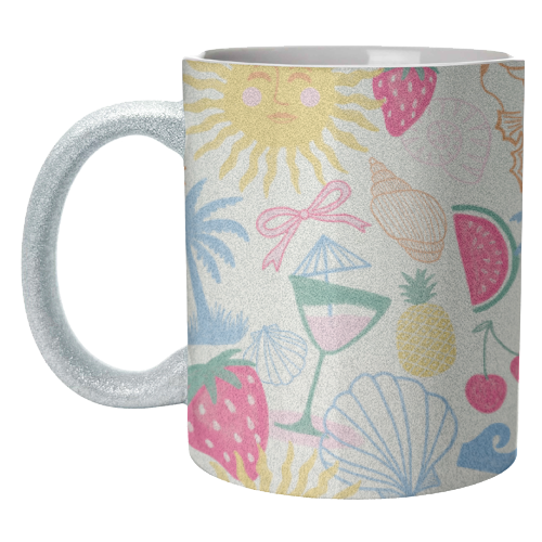 Summer Coastal - unique mug by The Boy and the Bear