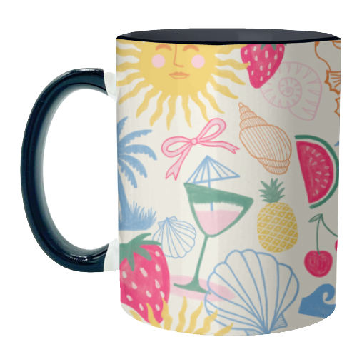 Summer Coastal - unique mug by The Boy and the Bear