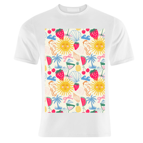Summer Coastal - unique t shirt by The Boy and the Bear