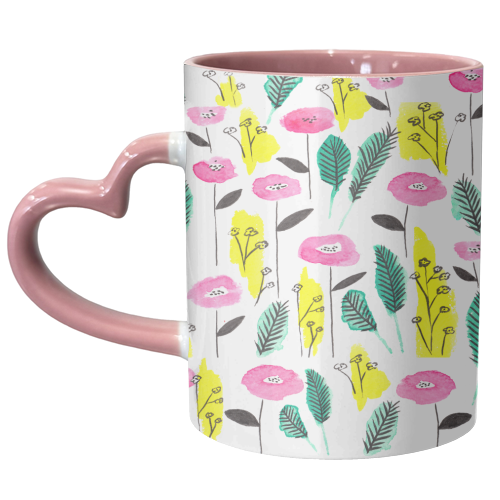 Summer field - unique mug by Michelle Walker