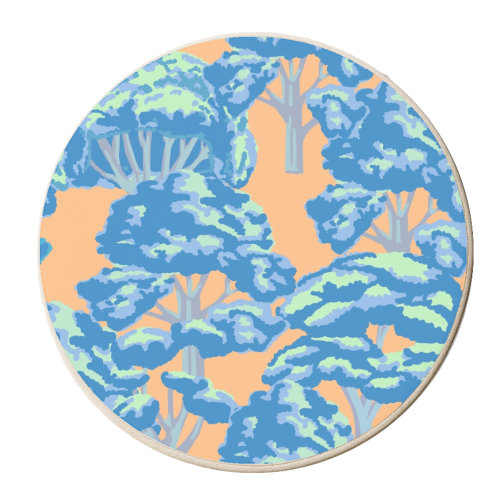 Summer Forest - personalised beer coaster by Draper & Harlow