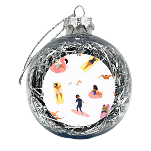summer fun - xmas bauble by Anastasios Konstantinidis