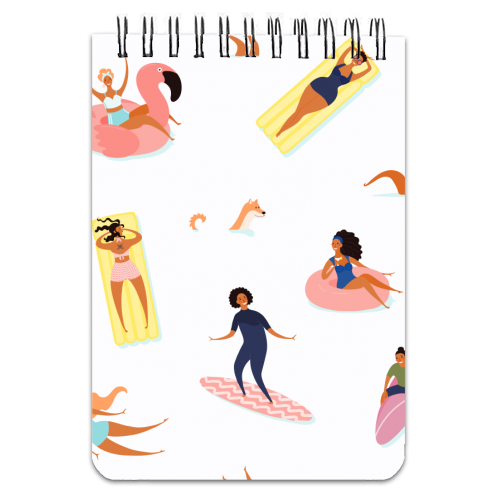 summer fun - personalised A4, A5, A6 notebook by Anastasios Konstantinidis