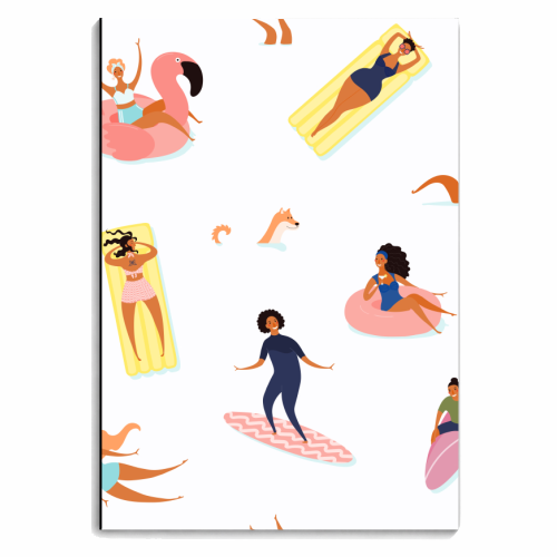 summer fun - personalised A4, A5, A6 notebook by Anastasios Konstantinidis
