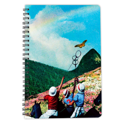 Summer Fun - personalised A4, A5, A6 notebook by taudalpoi