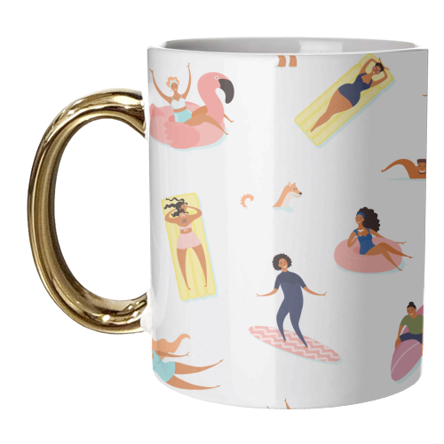 summer fun - unique mug by Anastasios Konstantinidis