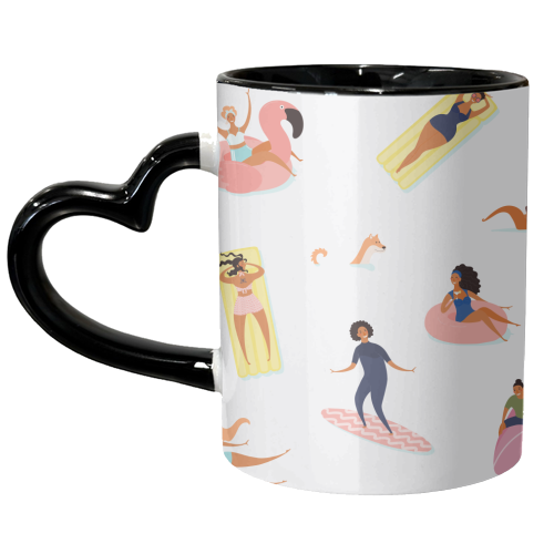 summer fun - unique mug by Anastasios Konstantinidis