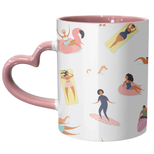 summer fun - unique mug by Anastasios Konstantinidis