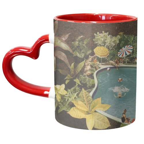 Summer fun - unique mug by Maya Land