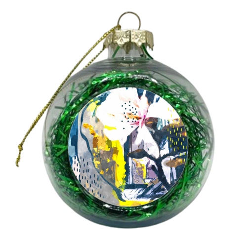Summer Painting - xmas bauble by Uma Prabhakar Gokhale