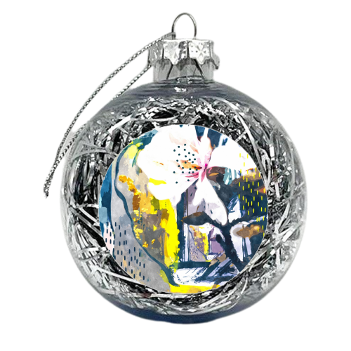 Summer Painting - xmas bauble by Uma Prabhakar Gokhale