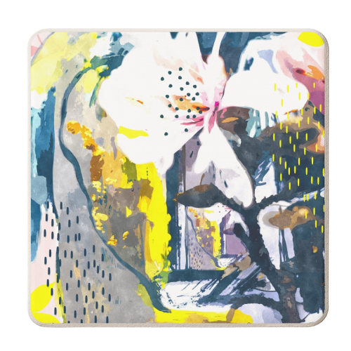 Summer Painting - personalised beer coaster by Uma Prabhakar Gokhale