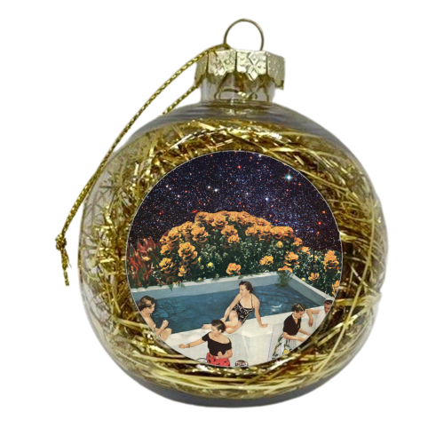 Summer party - xmas bauble by Maya Land