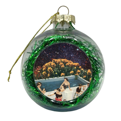 Summer party - xmas bauble by Maya Land