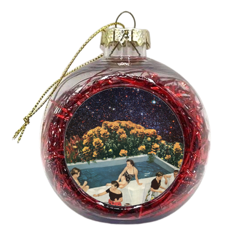 Summer party - xmas bauble by Maya Land