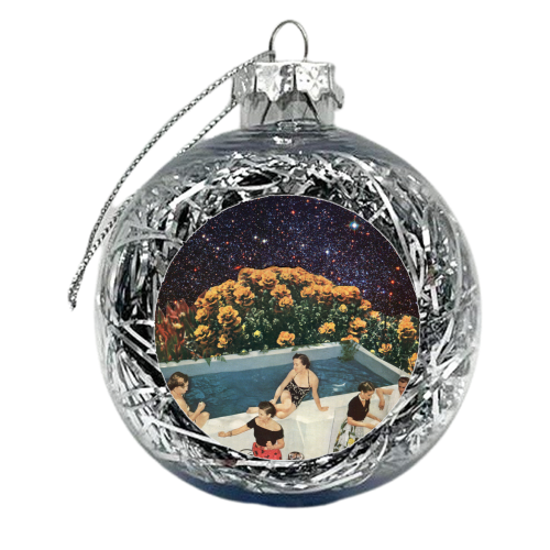 Summer party - xmas bauble by Maya Land