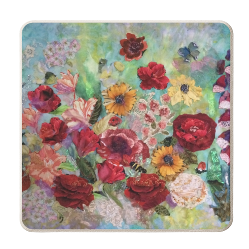 Summer - personalised beer coaster by Barbara Shaw