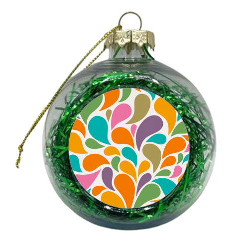 Summer Splash - xmas bauble by Lori Moro