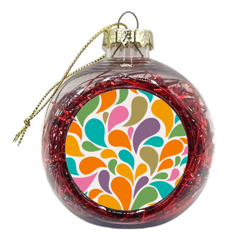 Summer Splash - xmas bauble by Lori Moro