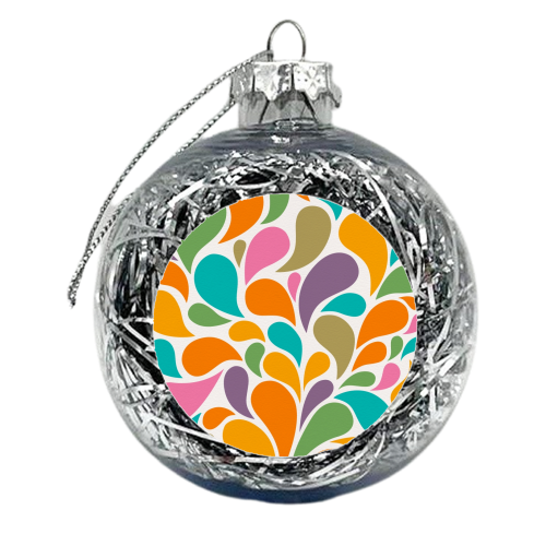 Summer Splash - xmas bauble by Lori Moro