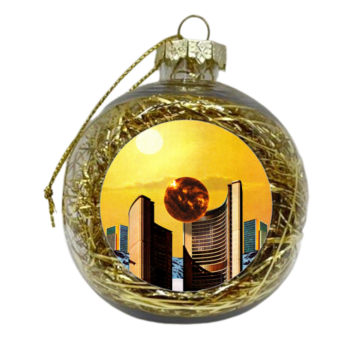 Summer Town - xmas bauble by taudalpoi