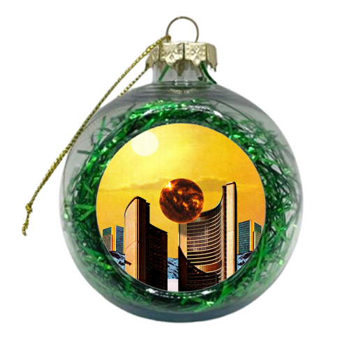 Summer Town - xmas bauble by taudalpoi