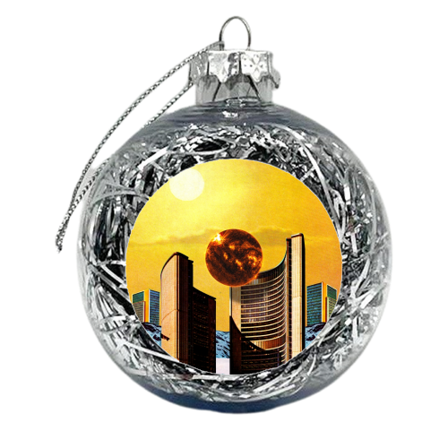 Summer Town - xmas bauble by taudalpoi