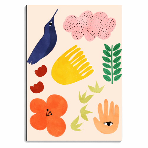 Summer Vibes || - personalised A4, A5, A6 notebook by Uma Prabhakar Gokhale