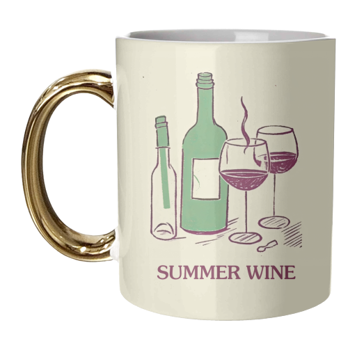 Summer Wine - unique mug by Move Studio
