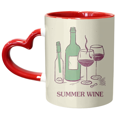 Summer Wine - unique mug by Move Studio