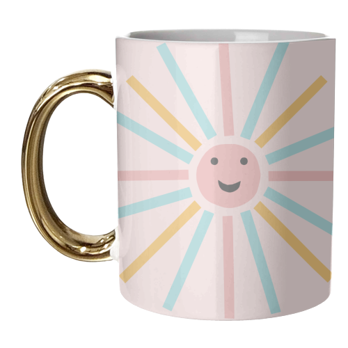 Sun #3 #retro #decor #art - unique mug by Anita Bella Jantz