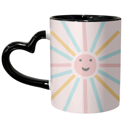 Sun #3 #retro #decor #art - unique mug by Anita Bella Jantz
