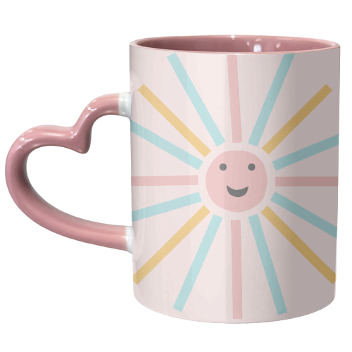 Sun #3 #retro #decor #art - unique mug by Anita Bella Jantz