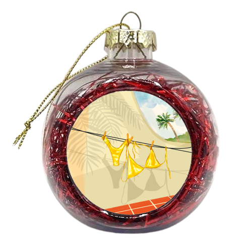 Sun Kissed - xmas bauble by EZbie