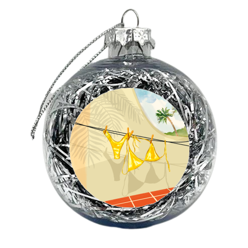 Sun Kissed - xmas bauble by EZbie