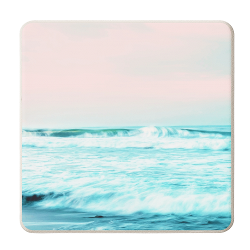 Sun. Sand. Sea. - personalised beer coaster by Uma Prabhakar Gokhale