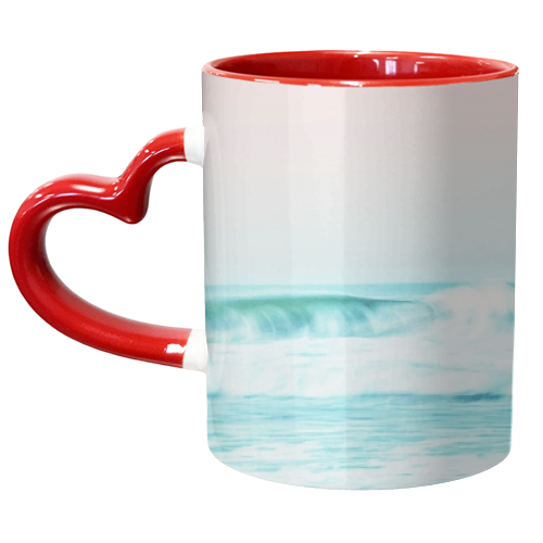 Sun. Sand. Sea. - unique mug by Uma Prabhakar Gokhale