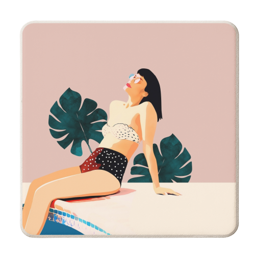 Sunday - personalised beer coaster by Uma Prabhakar Gokhale