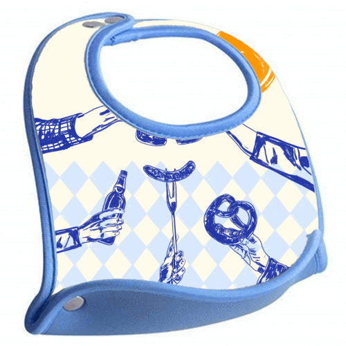 Sunset Beer Festival - feeding bib by EZbie