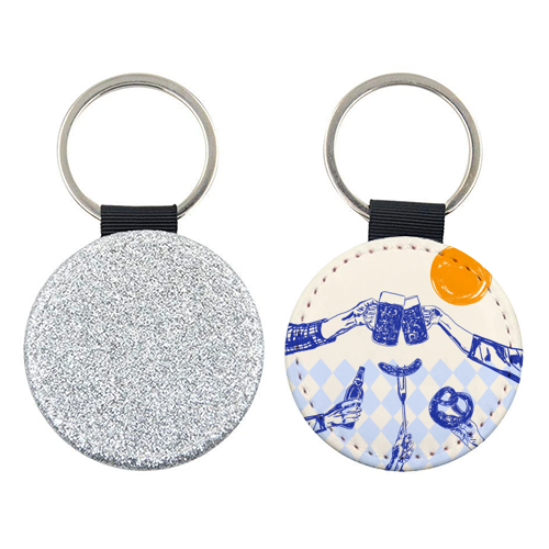 Sunset Beer Festival - keyring by EZbie