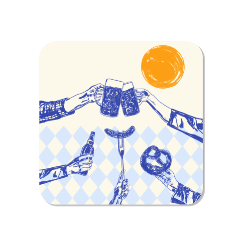 Sunset Beer Festival - Magnet by EZbie