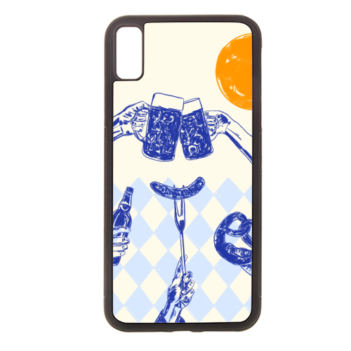 Sunset Beer Festival - stylish phone case by EZbie