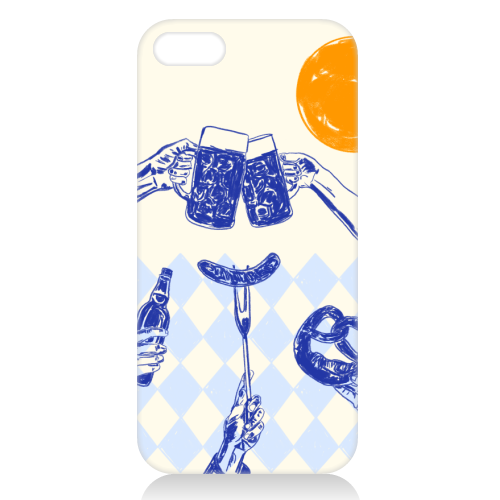 Sunset Beer Festival - unique phone case by EZbie