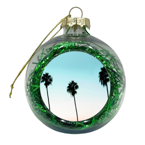 Sunset Boulevard - xmas bauble by Uma Prabhakar Gokhale