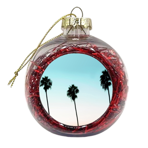 Sunset Boulevard - xmas bauble by Uma Prabhakar Gokhale