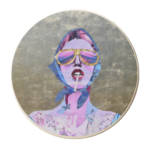 Sunset Boulevard - personalised beer coaster by Kirstie Taylor