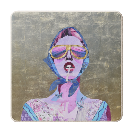 Sunset Boulevard - personalised beer coaster by Kirstie Taylor