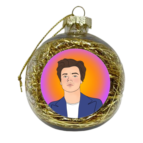 Sunset Harry - xmas bauble by Eloise