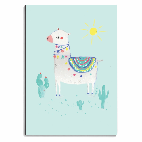 sunshine llama - personalised A4, A5, A6 notebook by lauradidthis